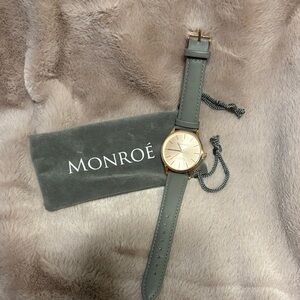 Women's Gray and Gold Watch